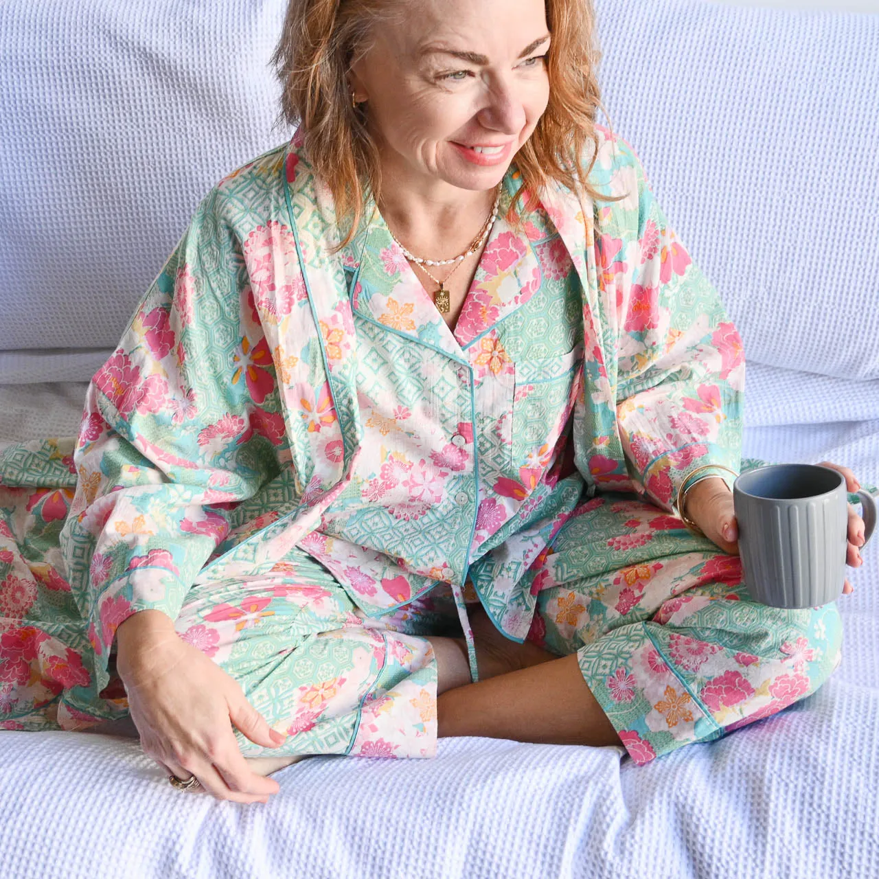 Sleep Time Kimono Gown by Victoria's Dream - Akira - 32260