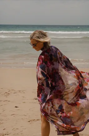 SPLIT SLEEVE KIMONO // BLOOM