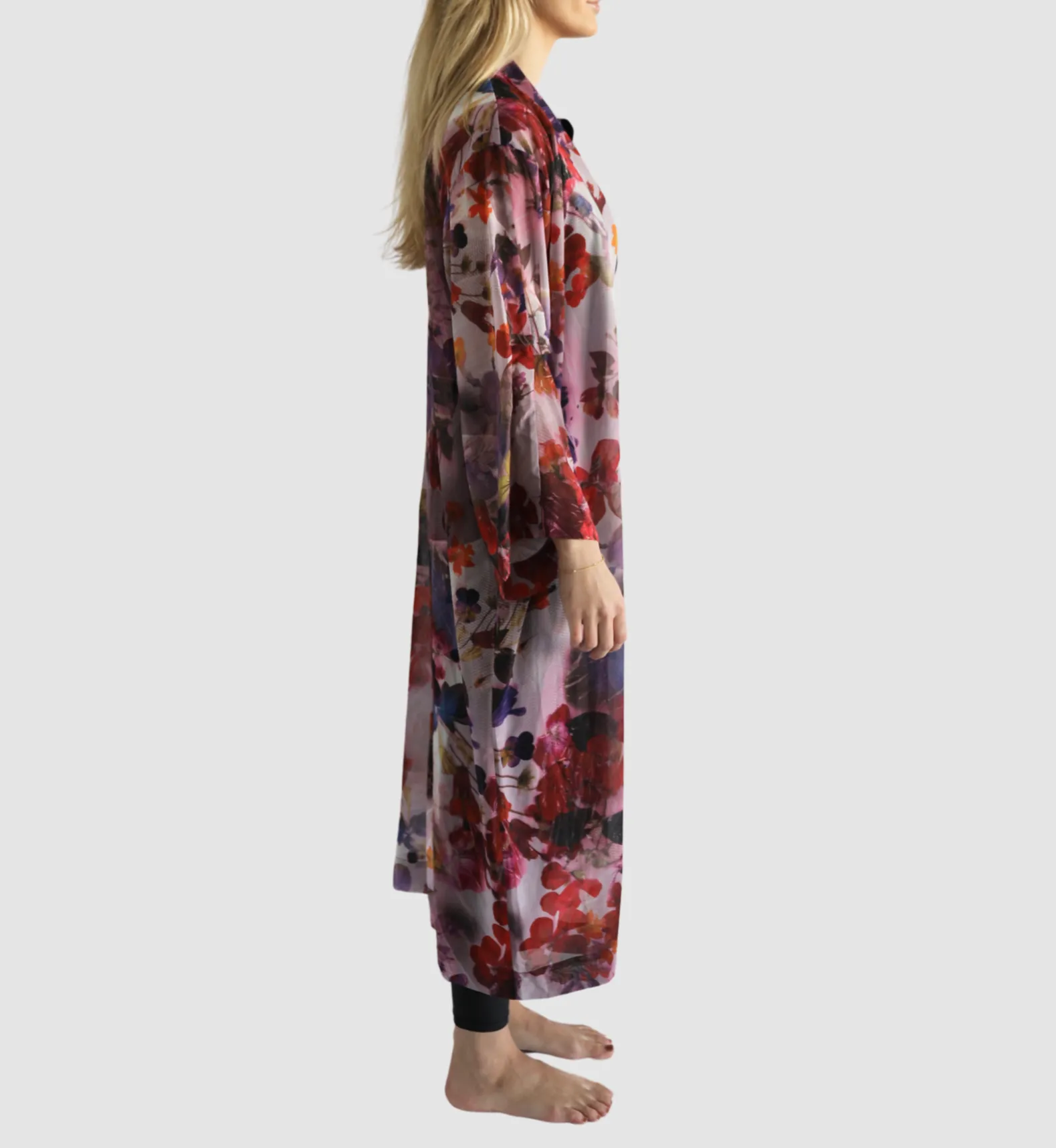 SPLIT SLEEVE KIMONO // BLOOM