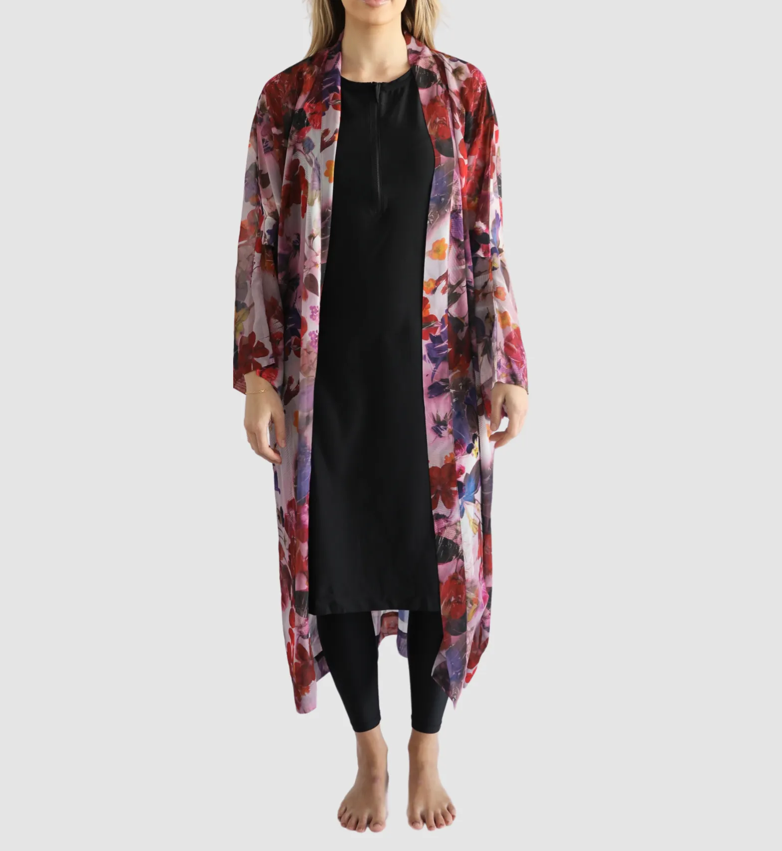 SPLIT SLEEVE KIMONO // BLOOM