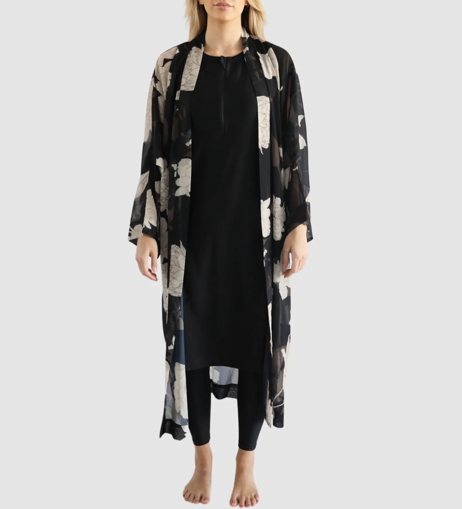 SPLIT SLEEVE KIMONO // MEADOW