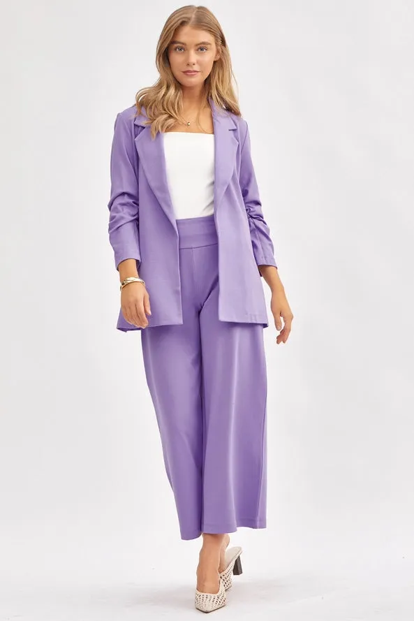 Spring 3/4 Sleeve Blazer by Dear Scarlett