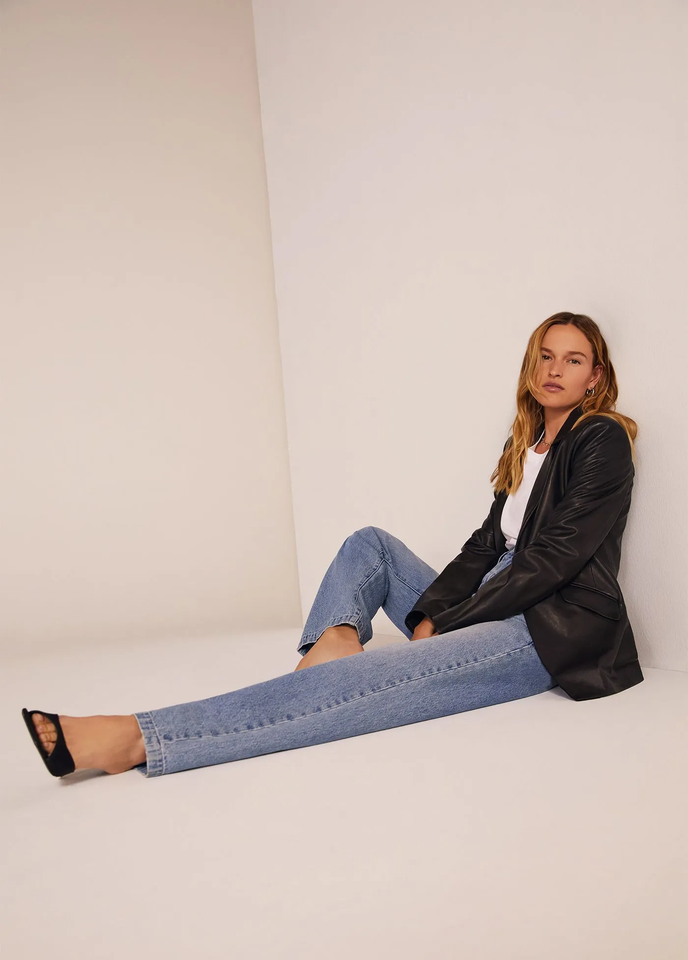 THE LEATHER FAVORITE BLAZER