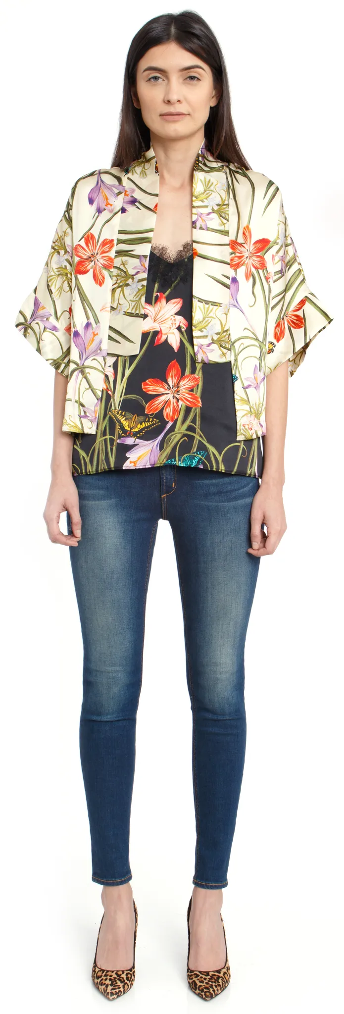 The Silk Kimono   Botanica Ivory