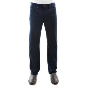 Thomas Cook Men's Stretch Moleskin Regular Fit Navy