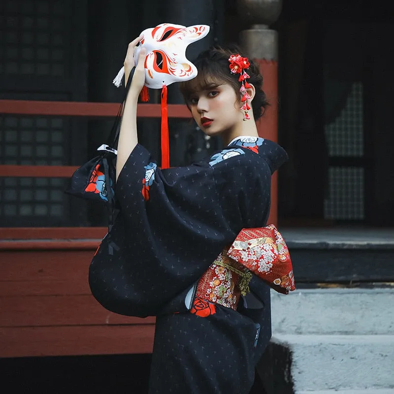 Traditional Kimono Dance Costumes