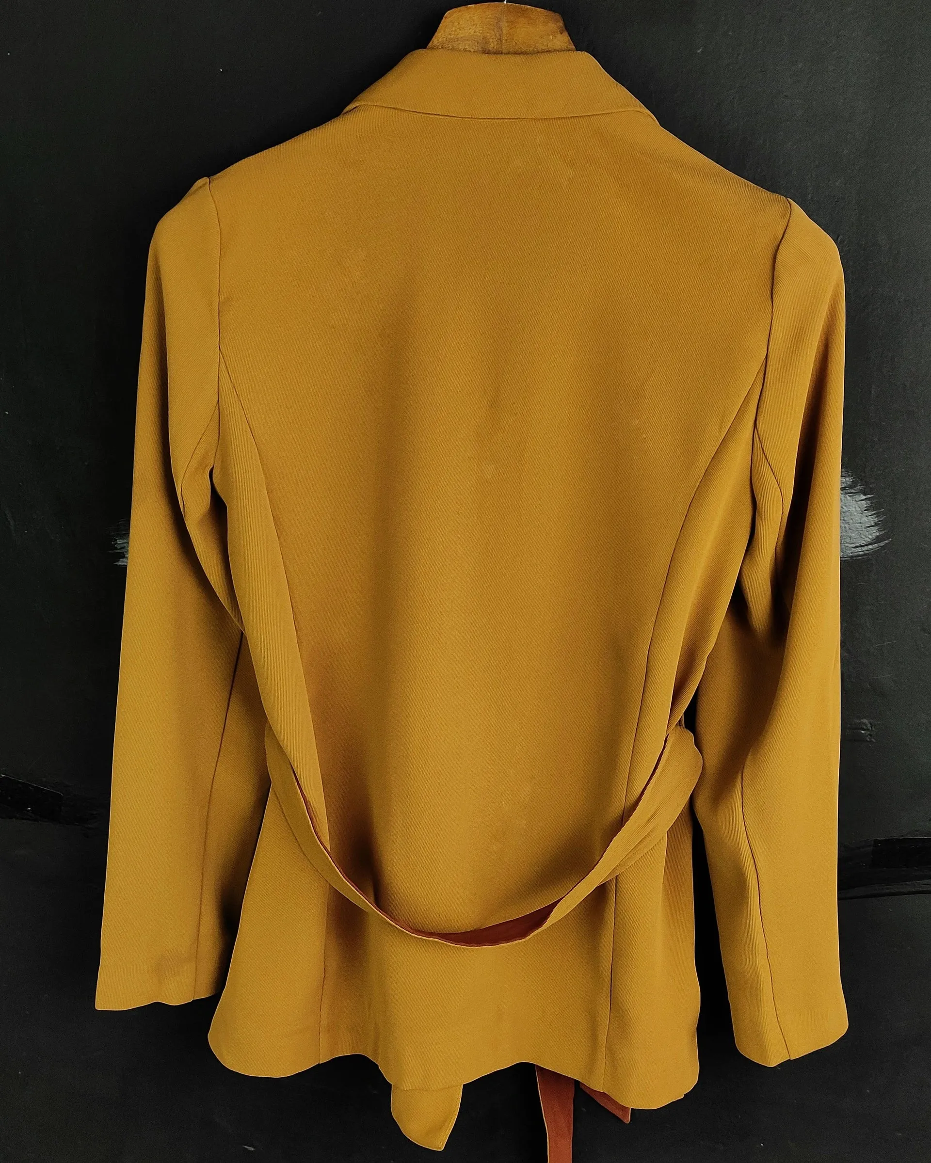 TU Woman Camel Belted Blazer
