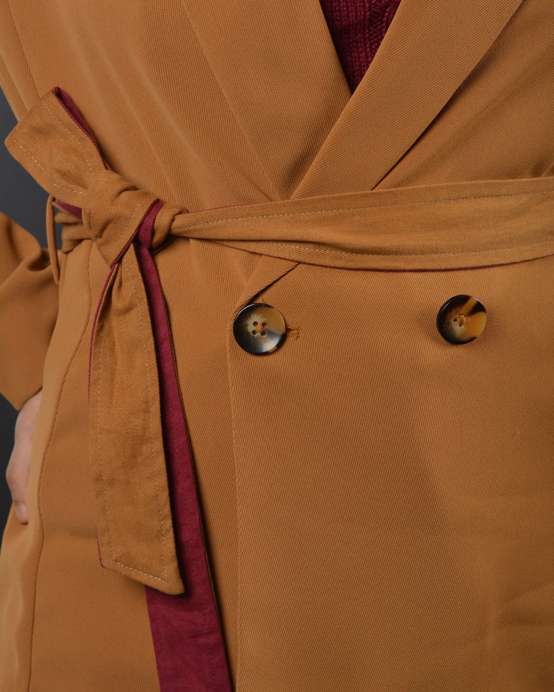 TU Woman Camel Belted Blazer