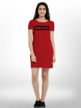 Unimpressed Printed Comfortable  Long T-shirt For Women's
