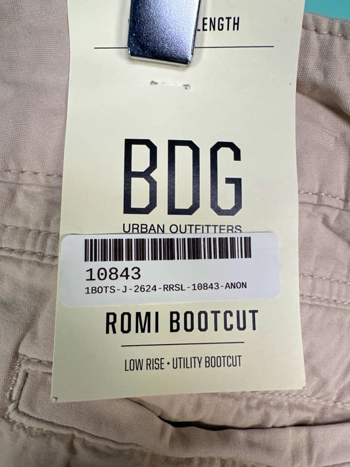 Urban Outfitters BDG Beige Romi Bootcut Jeans L