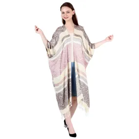 Vibrant Zigzag Odyssey Kimono
