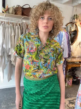 Vintage 1960s Diamond Head Sportswear Hawaiian Shirt