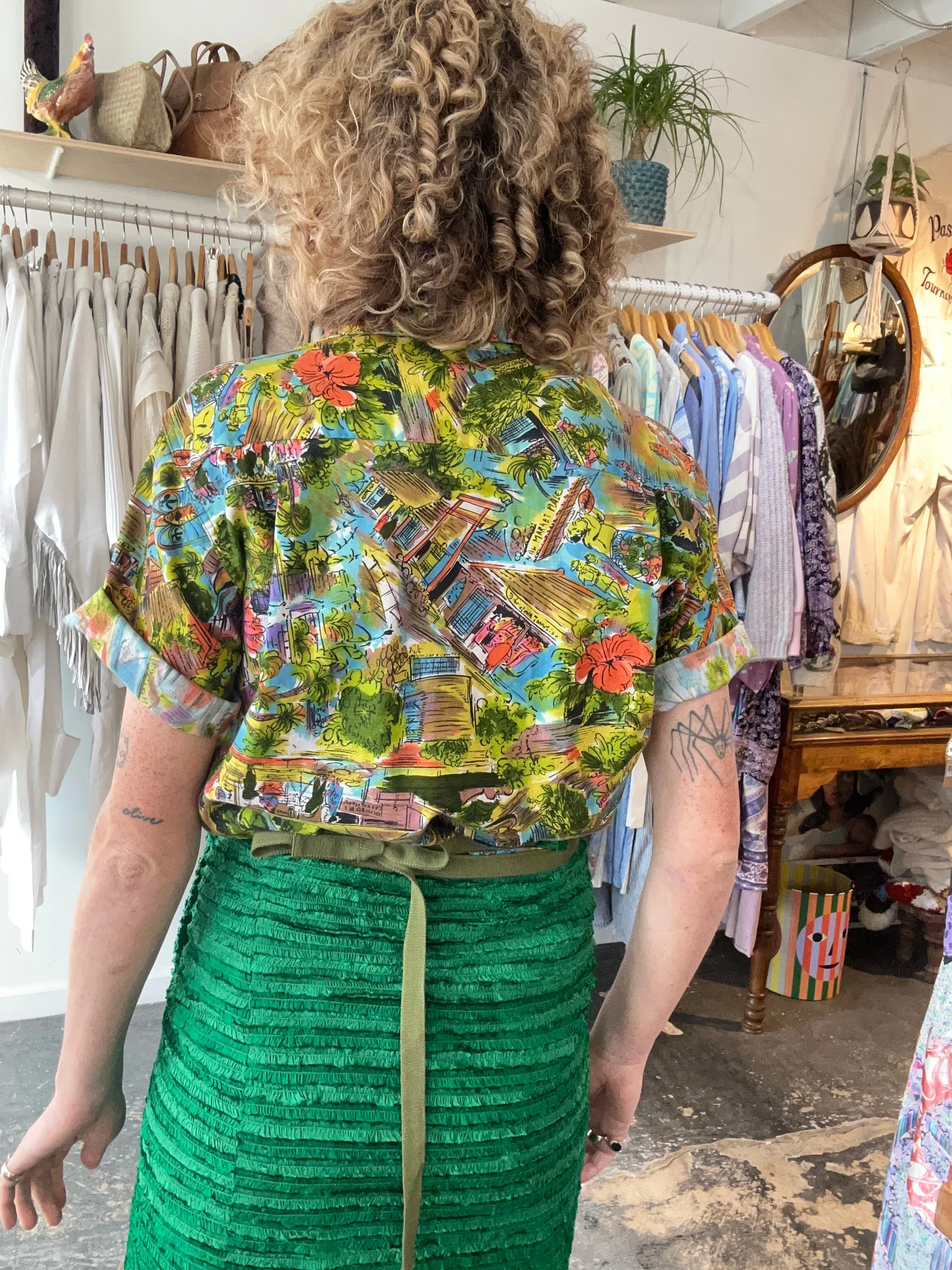 Vintage 1960s Diamond Head Sportswear Hawaiian Shirt
