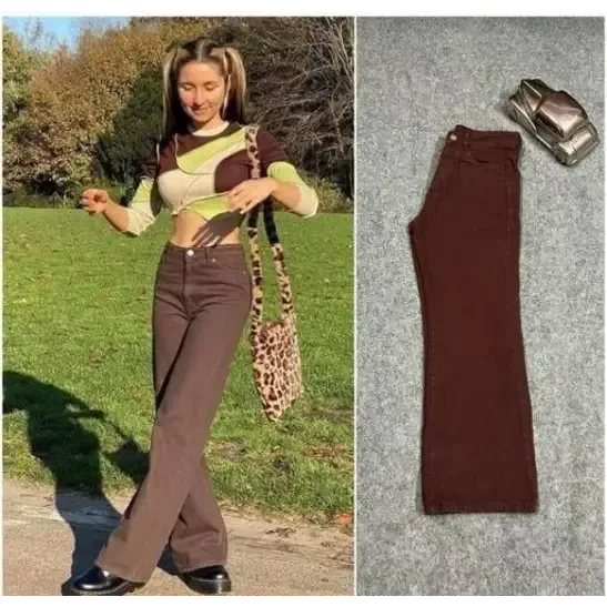 Women's Denim Solid Wide Leg Jeans