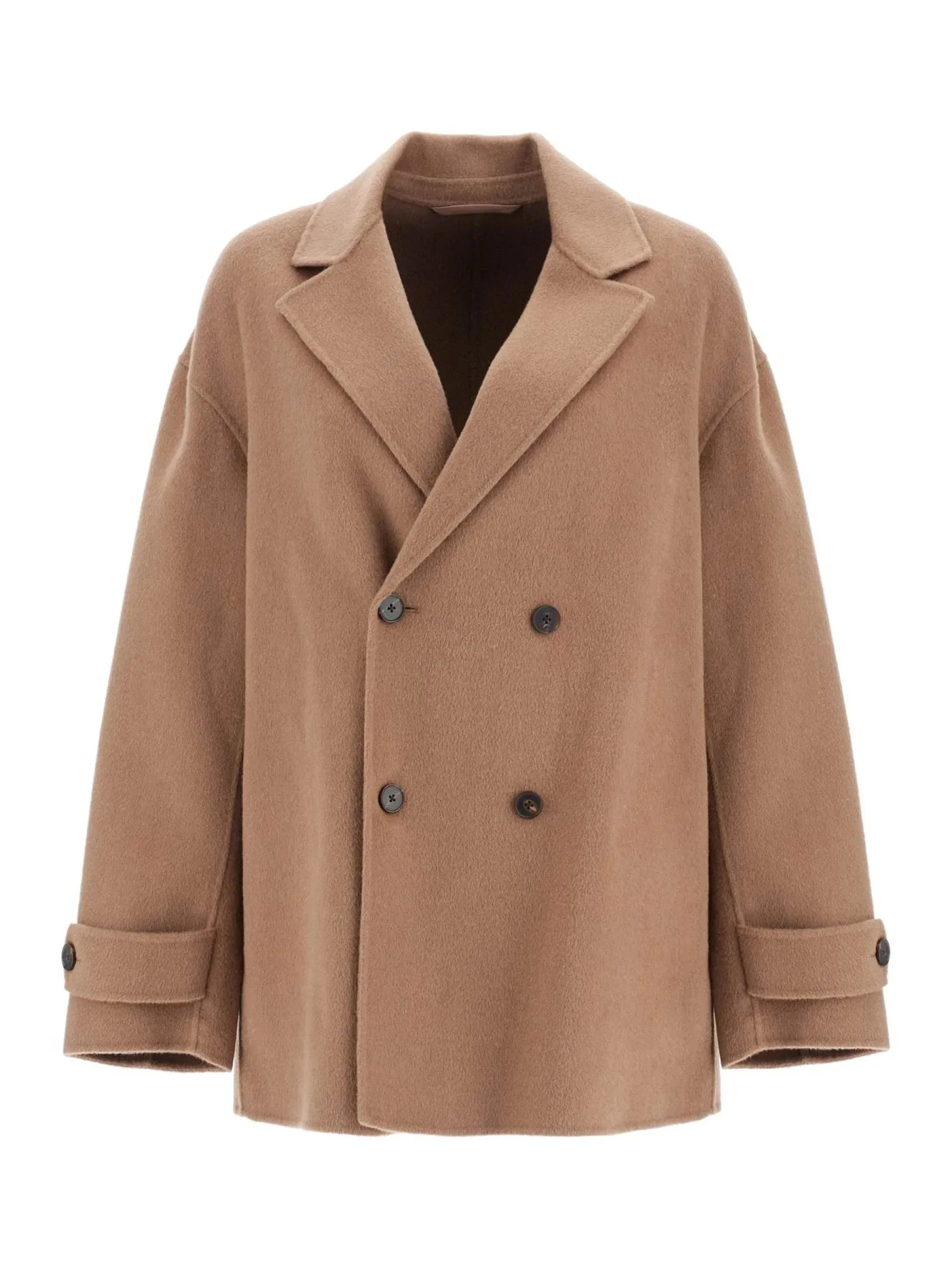 Wool Cashmere Blend Caban